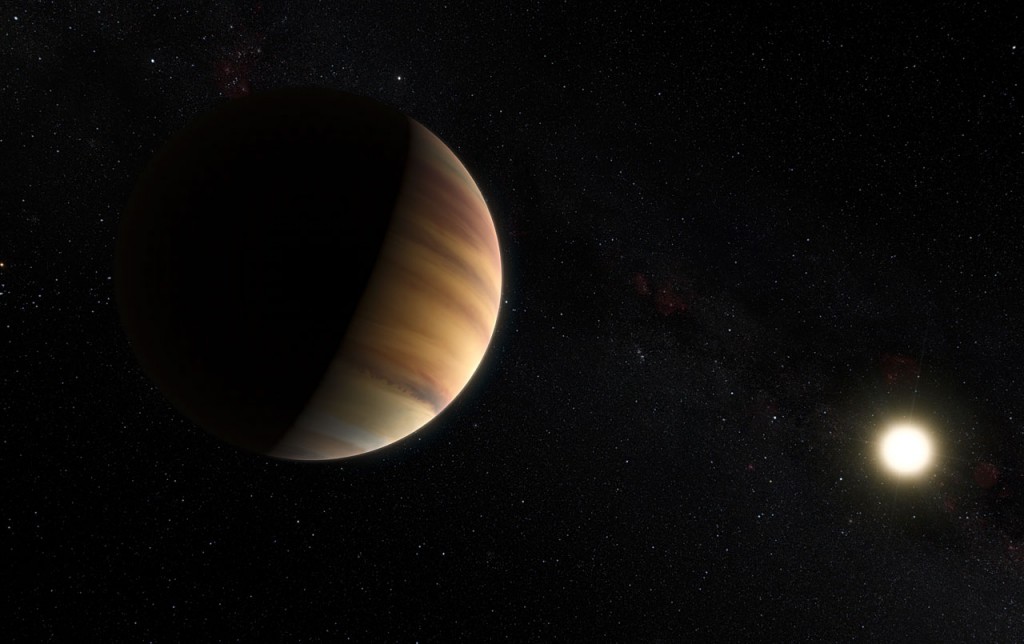 Artist’s impression of the exoplanet 51 Pegasi b
