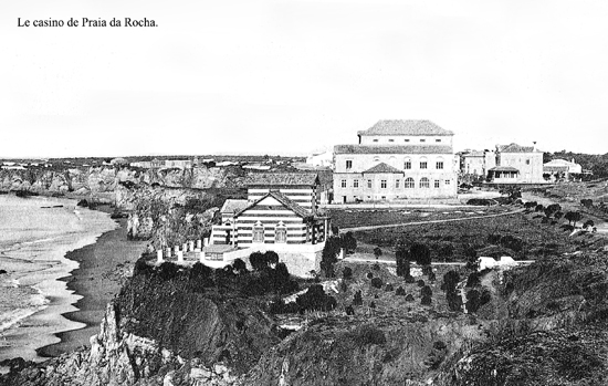 Casino da Praia da Rocha, no início de Séc. XX