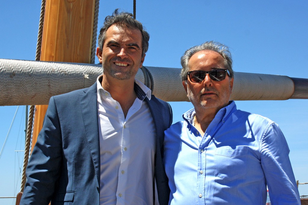 António Pina e Eduardo Cruz