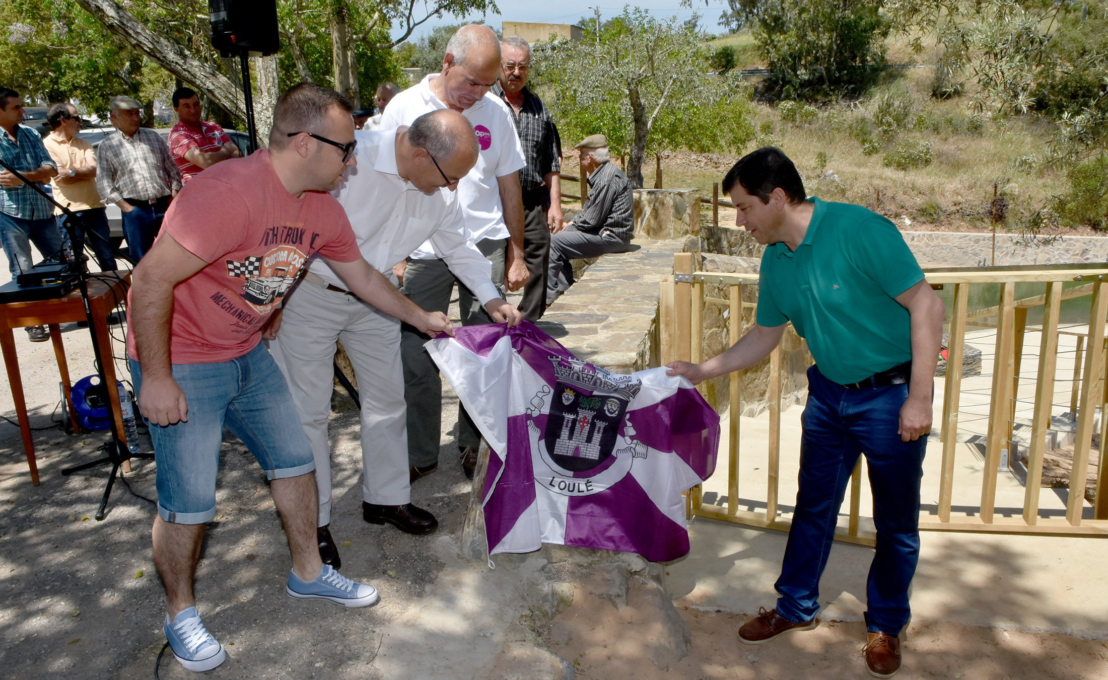 Inauguração do Projecto Vencedor do Orçamento Participativo de 2014 do Município de Loulé na Freguesia do Ameixial - C.M.Loule - Mira (6)