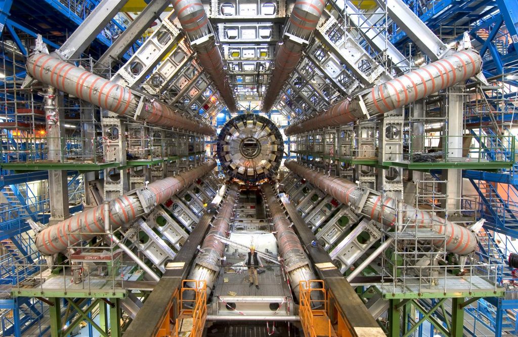 O detetor da experiência ATLAS no LHC