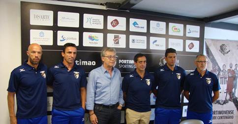 Presentation of the new Portimonense technical team 2014 2015