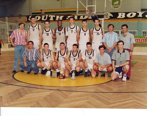 Equipa senior de basquetebol do Farense 1995