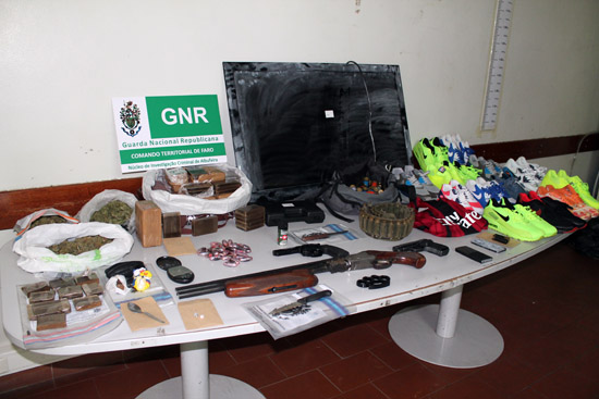 Drug seizure in Albufeira October 2014