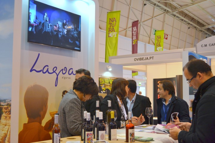 The Lagoa stand, in the second pavilion of the fair, was visited by André Sardet