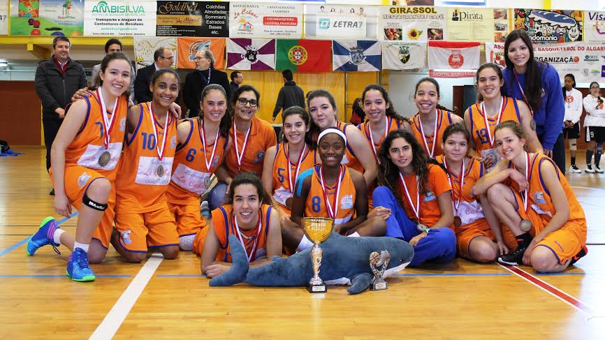 CB Quarteira "Tubarões" women's under16 team