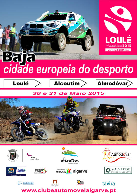 Baja European City of Sport 2015 poster