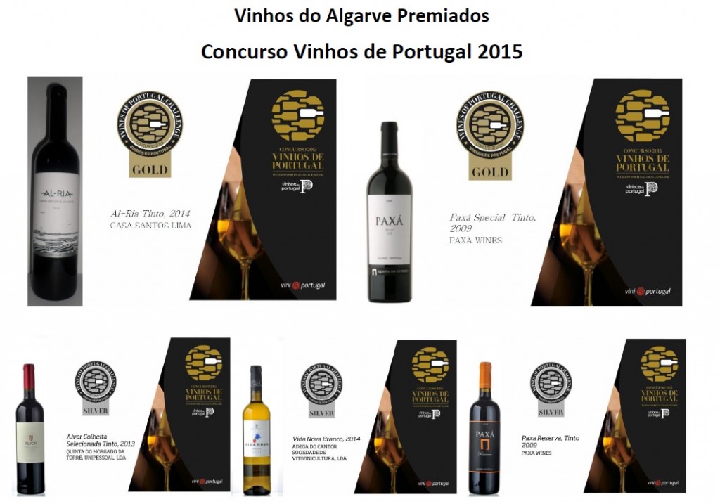 Vinhos do Algarve Premiados 2015