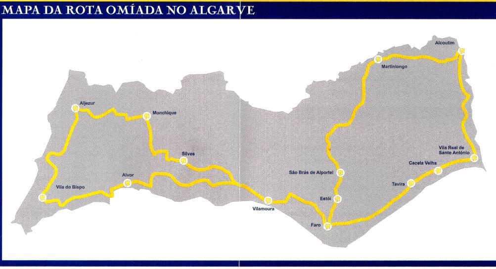 Umayyad Route Map