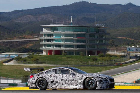 Testing of the new BMW M6 GT3