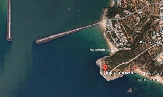 Praia do Pintadinha_google maps