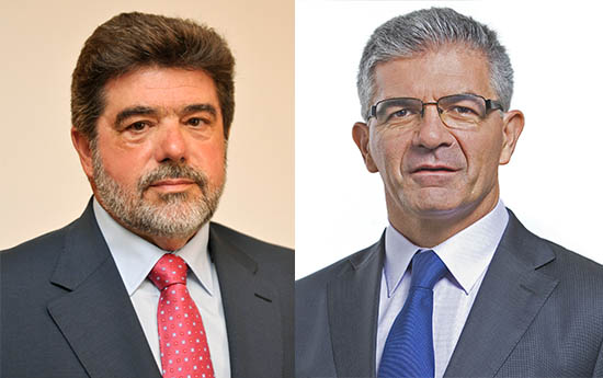 António Mendonça e Edgar Silva