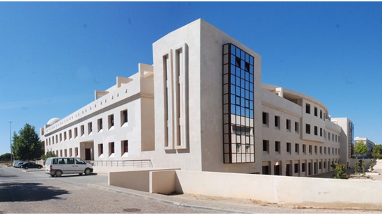 Edificio onde funciona o CCMAR na Universidade do Algarve