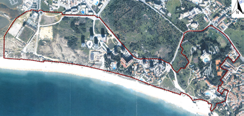 Detail Plan Alvor Beach and 3 Brothers
