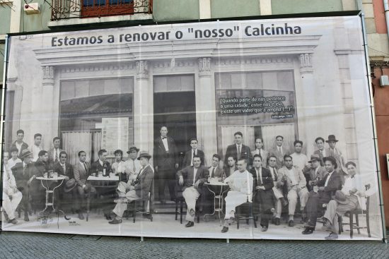 Fachada das Obras do Café Calcinha - CML - Mira