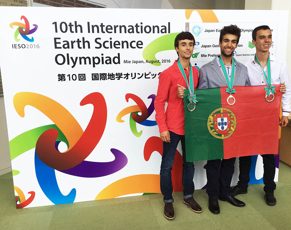 estudantes portugueses ganham medalhas