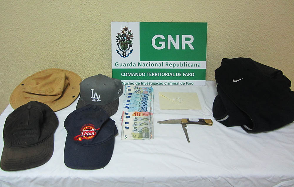 GNR Faro - Apreensão