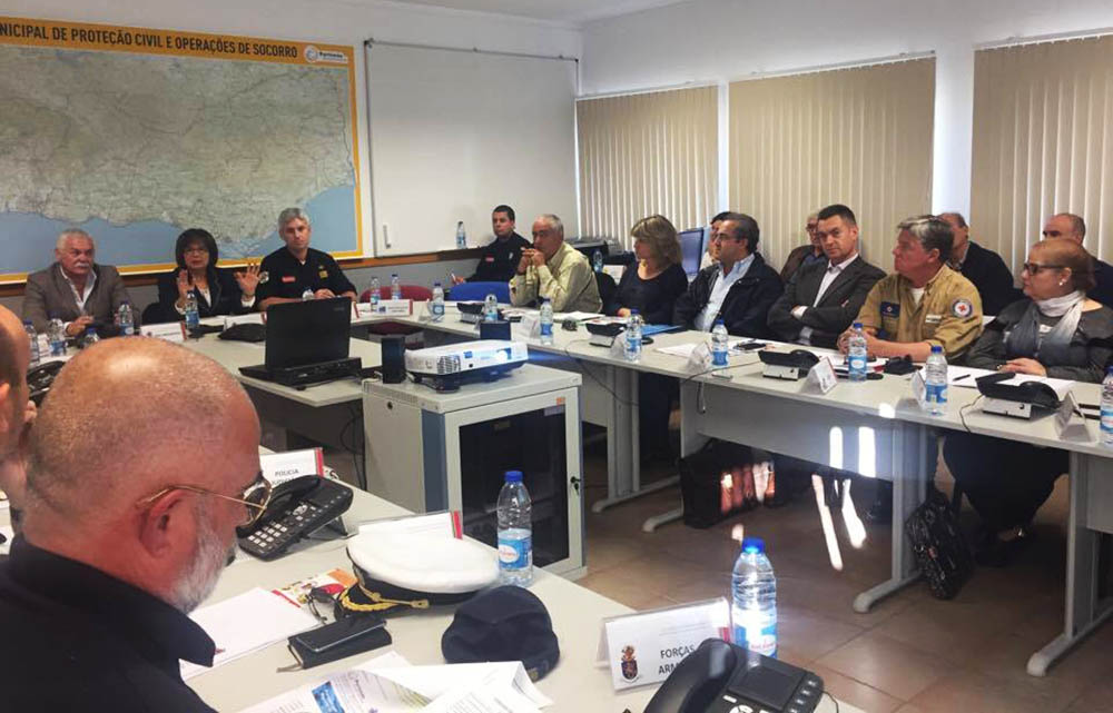 Reunião Comissão Proteção Civil em Portimão 2