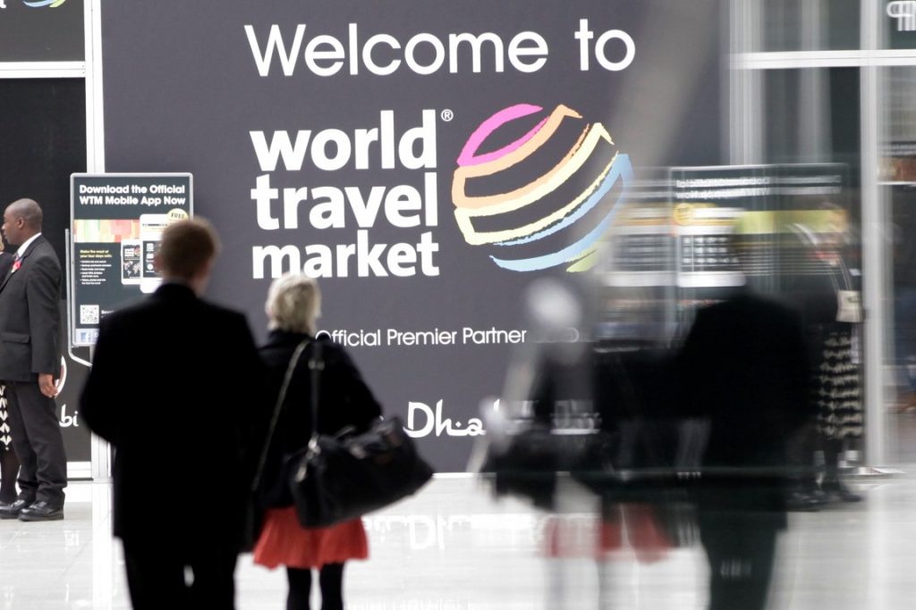 World Travel Market 2011, ExCeL London. Overview image.