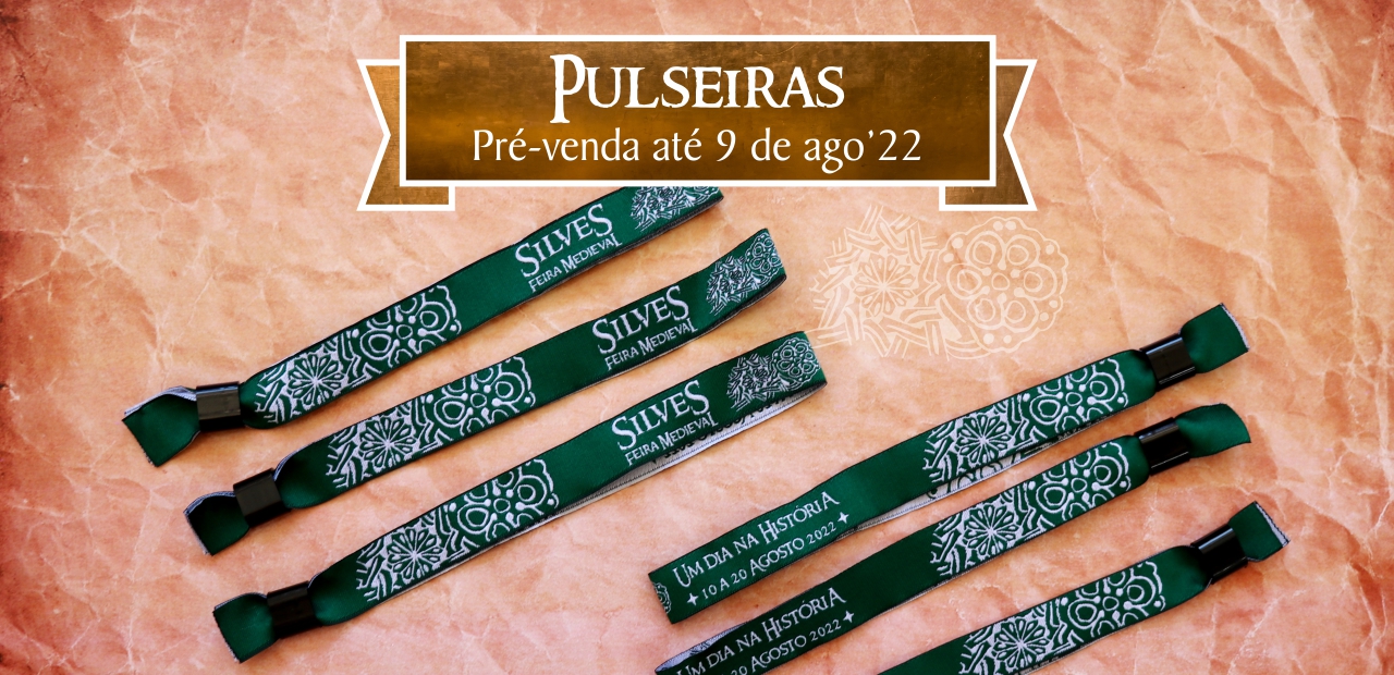 downstairs emergency Connection Já estão à venda pulseiras de livre circulação da Feira Medieval de Silves