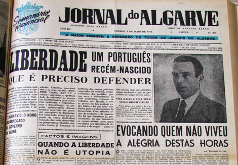 Sul Informação - Como noticiaram os jornais algarvios o 25 de Abril de 1974?