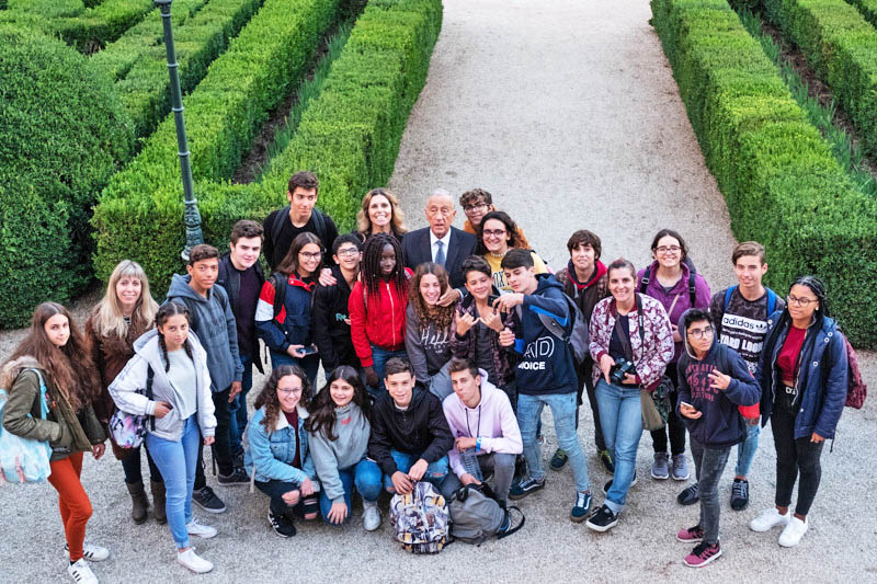 Sul Informação - Alunos da Escola EB Rio Arade foram Jornalistas no Palácio de Belém
