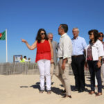 Sul Informação - Secretária de Estado visitou praias de Olhão e ouviu preocupações de António Pina