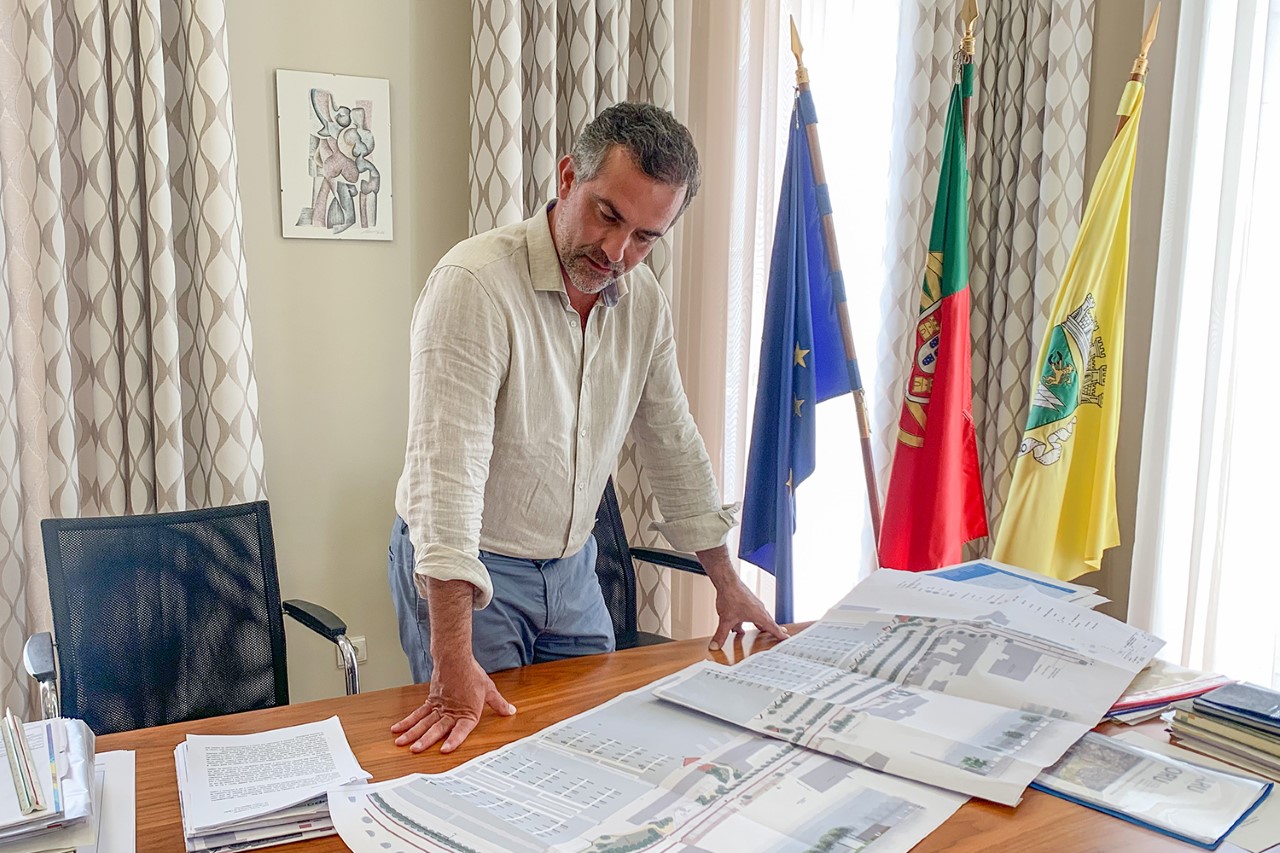 Sul Informação - Olhão requalifica avenida 16 de Junho para alargar a frente ribeirinha da cidade