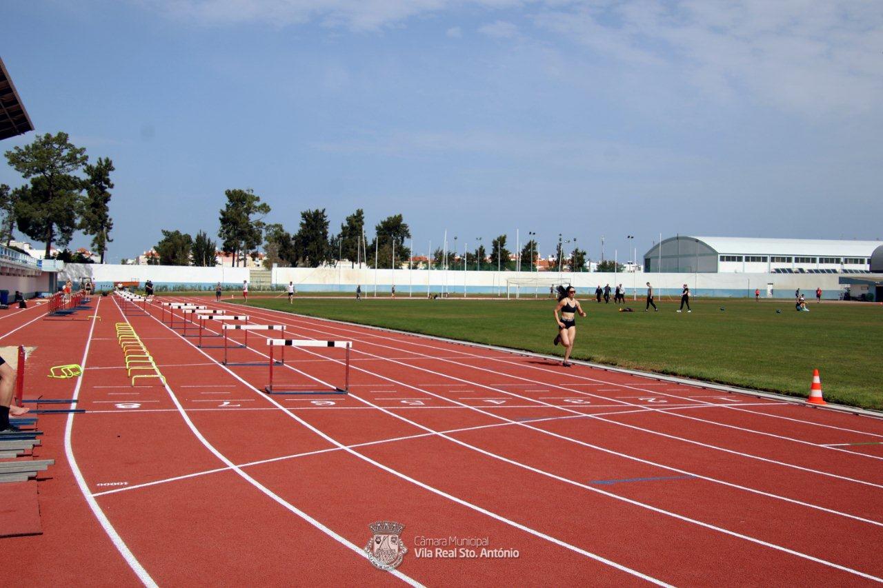 Sul Informação - Concluída requalificação da pista de atletismo do Centro de Alto Rendimento de VRSA