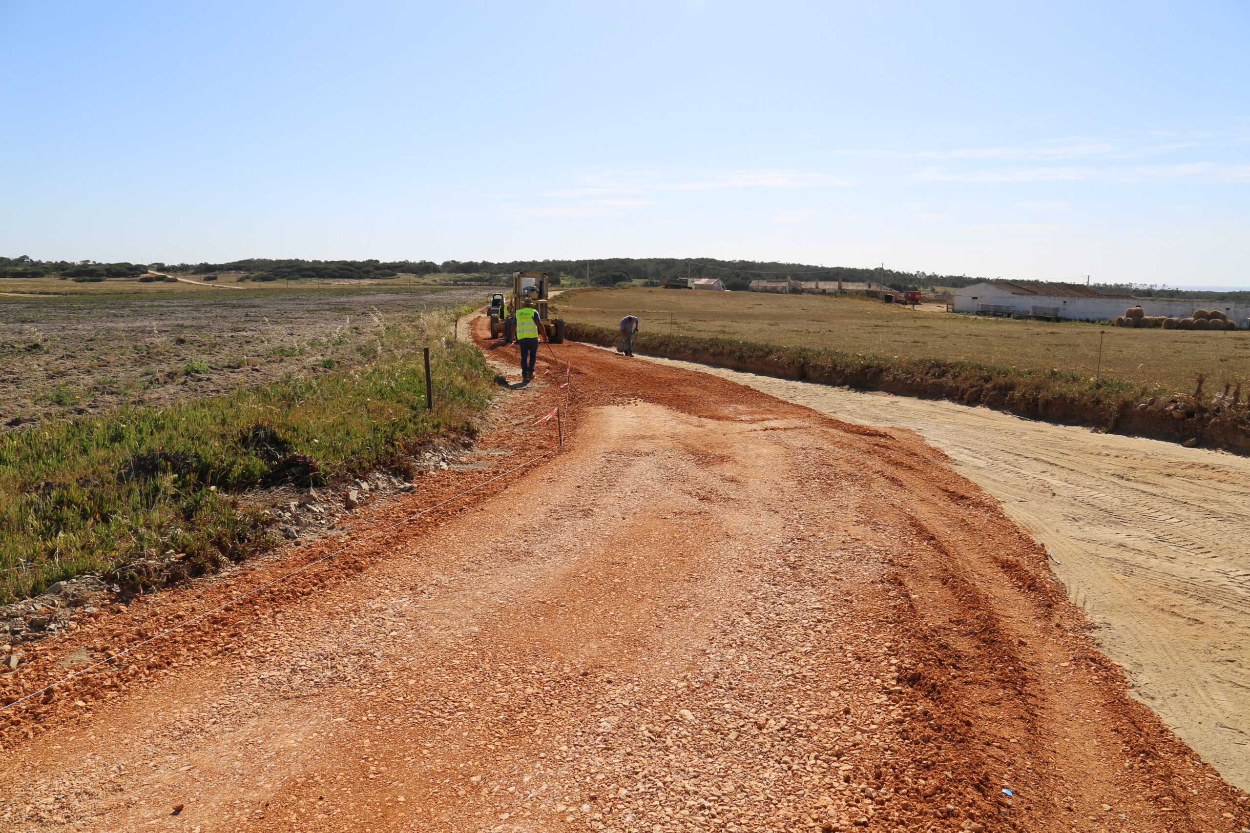 Sul Informação - Ecovia e Ciclovia do Litoral Sudoeste de Vila do Bispo já está em construção