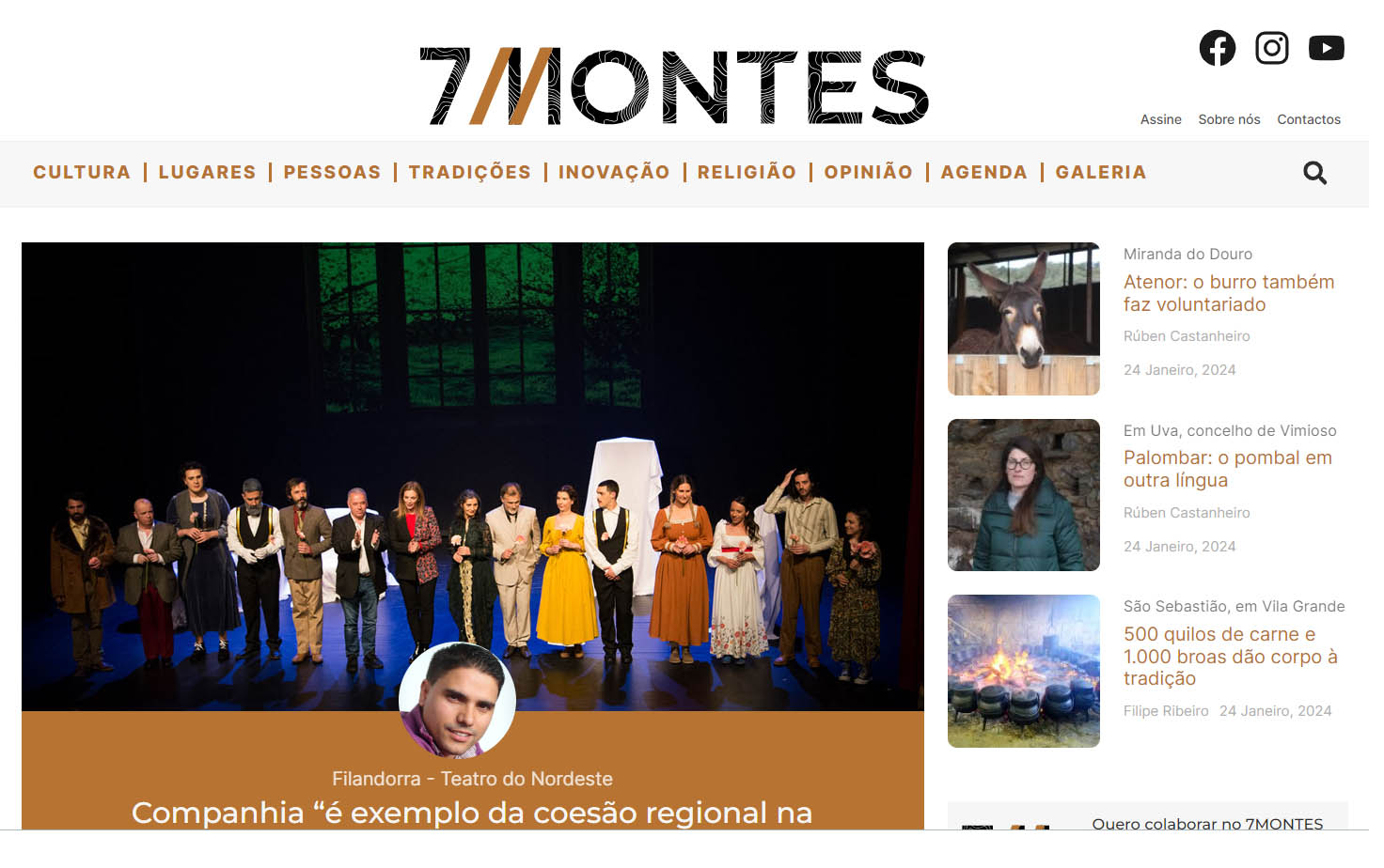 Sul Informação - Nasceu o 7MONTES, novo jornal regional digital «para chegar aos que vivem mais isolados»