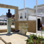 Sul Informação - Largo de S. Sebastião de São Brás de Alportel com menos carros e duas caras