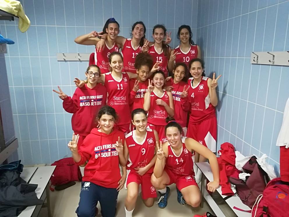 Sul Informação - Equipa feminina de sub-14 da ACD Ferragudo passa à 2ª fase do Campeonato Nacional de basquetebol
