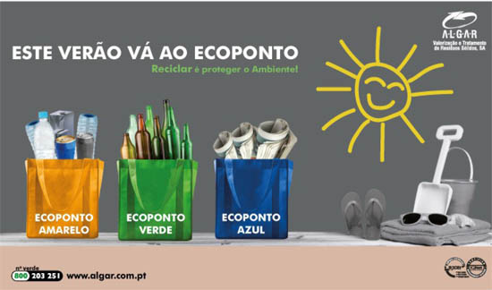 Sul Informação - Algar põe em prática o Plano de Recolha de Resíduos Recicláveis do Verão