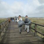 Sul Informação - Alunos do Agrupamento de Escolas da Bemposta arrancaram toneladas de chorão em Alvor