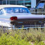 Sul Informação - Carros americanos e amigos estacionam no Sudoeste Retail Park de Alcantarilha