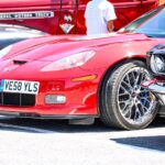 Sul Informação - Carros americanos e amigos estacionam no Sudoeste Retail Park de Alcantarilha