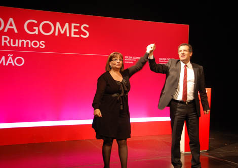 Sul Informação - Isilda Gomes lança candidatura a Portimão apadrinhada por António José Seguro
