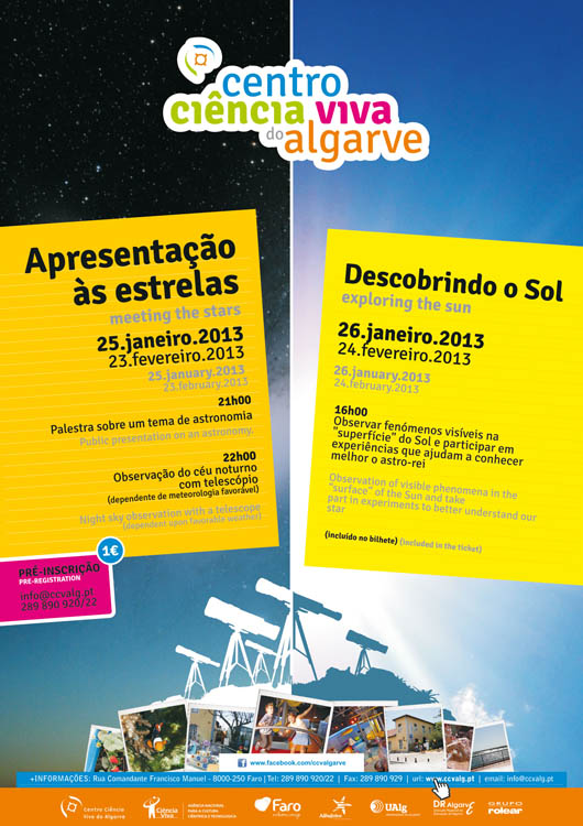 Sul Informação - Centro de Ciência Viva de Faro proporciona observação astronómica na sexta e no sábado