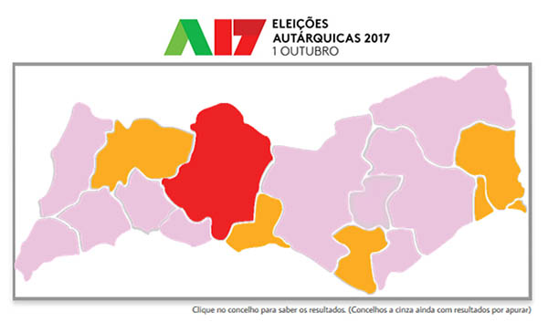 Sul Informação - PS foi o vencedor na noite eleitoral algarvia, PAN e Nós Cidadãos eleitos pela primeira vez para Assembleias Municipais