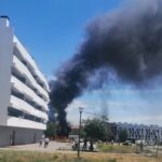 Sul Informação - Fogo destrói dois autocarros em Beja [com fotos]