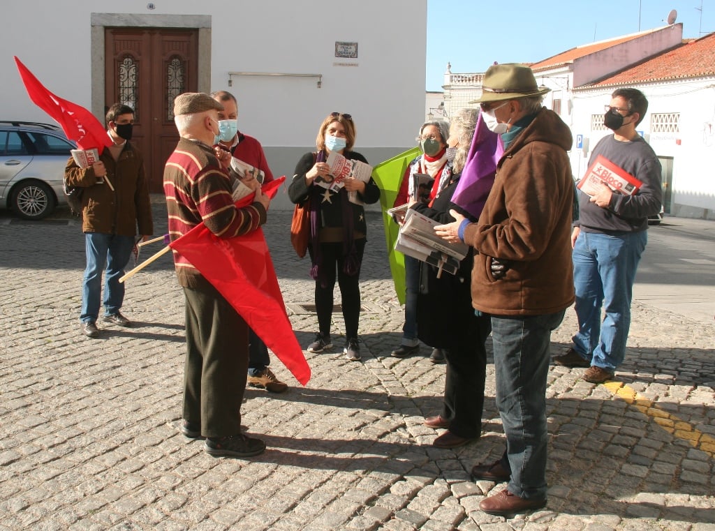 Sul Informação - Candidatura do BE por Beja em campanha um pouco por todo o distrito