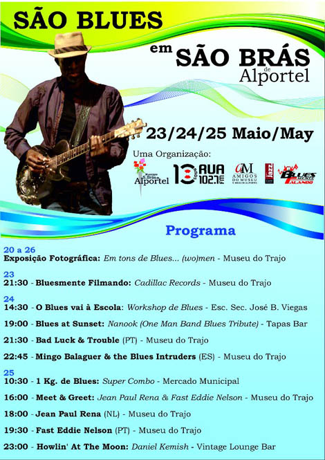 Sul Informação - Festival Internacional “São Blues em São Brás” arranca dia 23