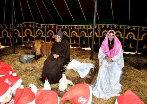 Sul Informação - Parque de merendas de Monte Gordo acolhe presépio vivo e Casa do Pai Natal