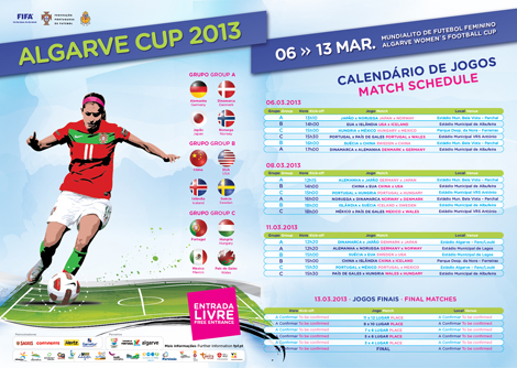 Sul Informação - Algarve Cup 2013 traz Seleção Nacional feminina a Vila Real de Santo António