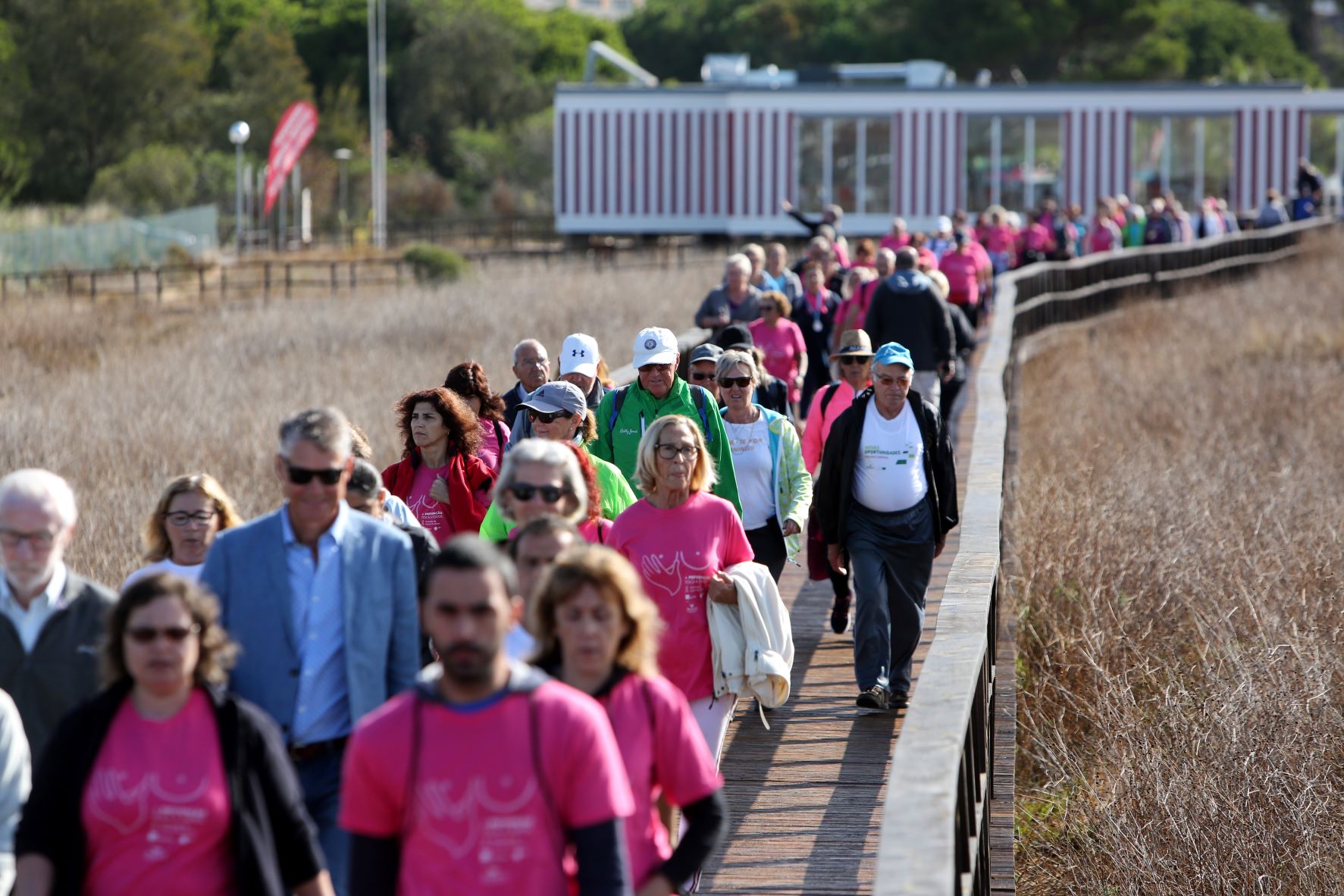 Sul Informação - Portimão sensibiliza para prevenção do cancro da mama com caminhada solidária