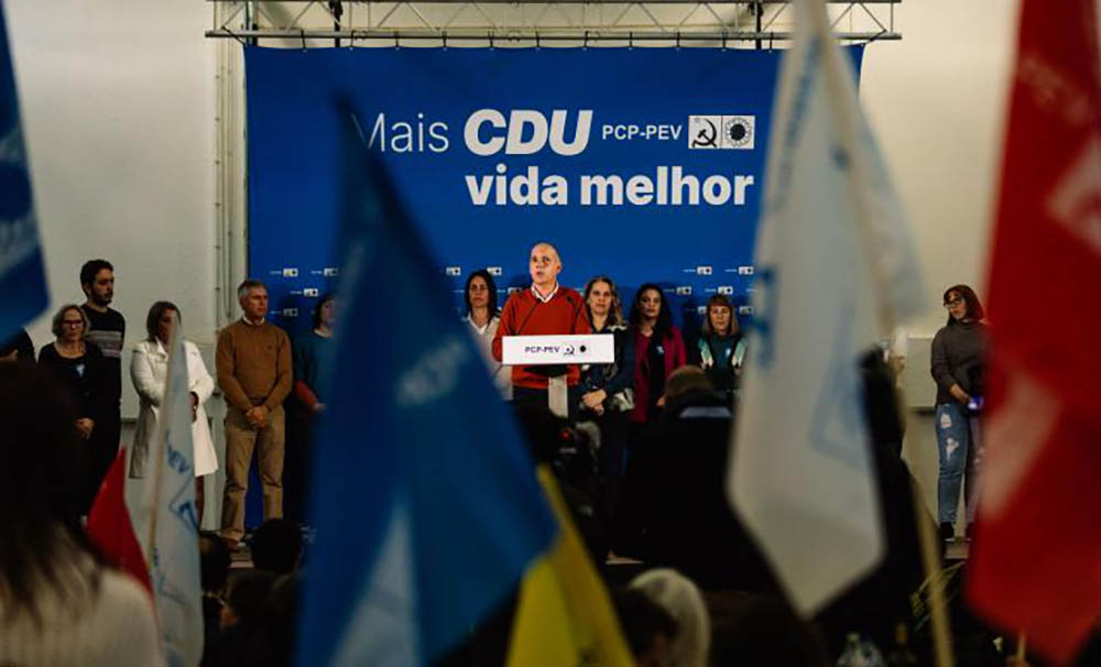Sul Informação - Legislativas2024: Paulo Raimundo e Catarina Marques reafirmam posição da CDU contra aumento do preço da água