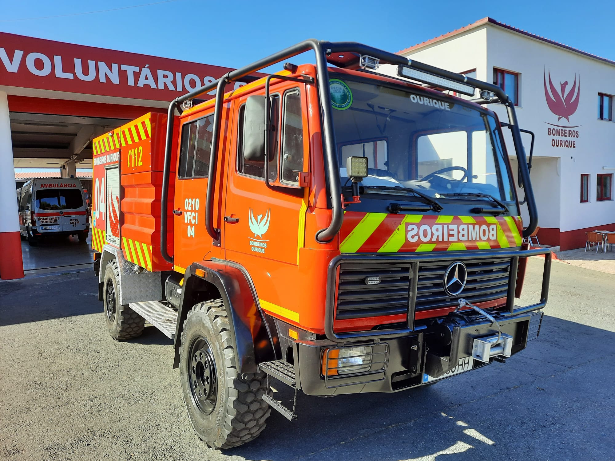 Sul Informação - Câmara de Ourique paga recuperação de veículo de combate a incêndios dos bombeiros