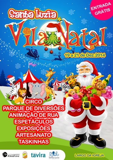 Sul Informação - Santa Luzia transforma-se em Vila Natal no fim-de-semana