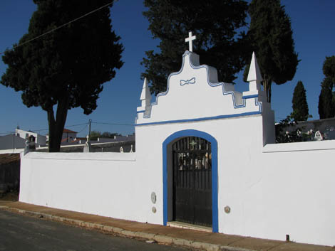 Cemitério de Santa Clara onde foram sepultadas algumas vítimas do desastre do rápido Sul Informação